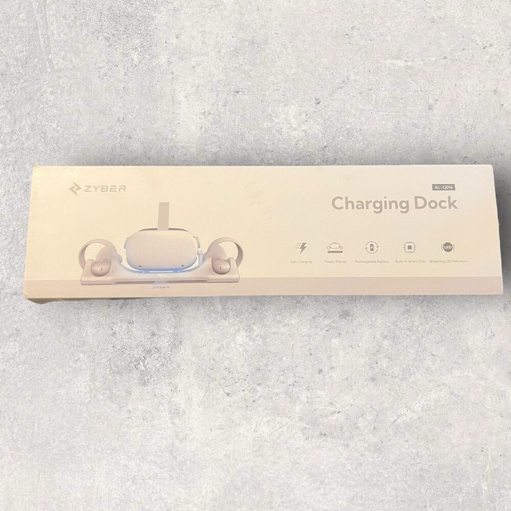 ZYBER Charging Dock for Meta Quest 2, VR Stand Oculus 2